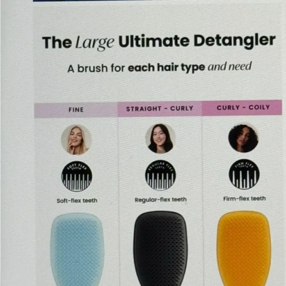 Tangle Teezer Ultimate Detangler Hairbrush. Peach
